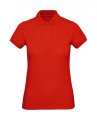 Dames Polo B&C Inspire PW440 Fire Red